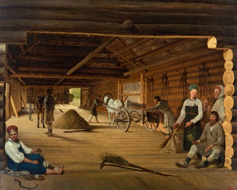 Историческая картина и бытовой жанр