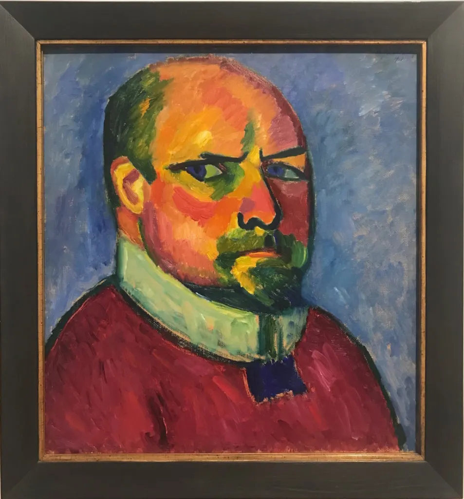 Алексей Явленский. Автопортрет. 1911. Kunstmuseum Basel