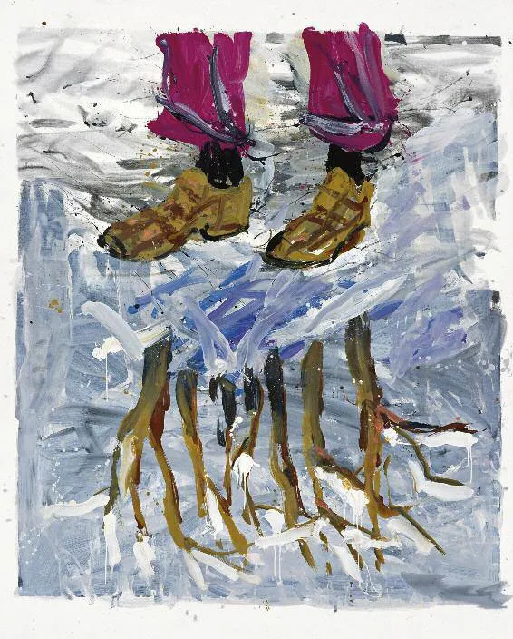 Зима. 2005. Холст, масло. Музей Альбертина, Вена.