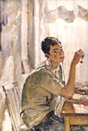 Черешня. Фрагмент. 2003. Холст, масло. 110х130