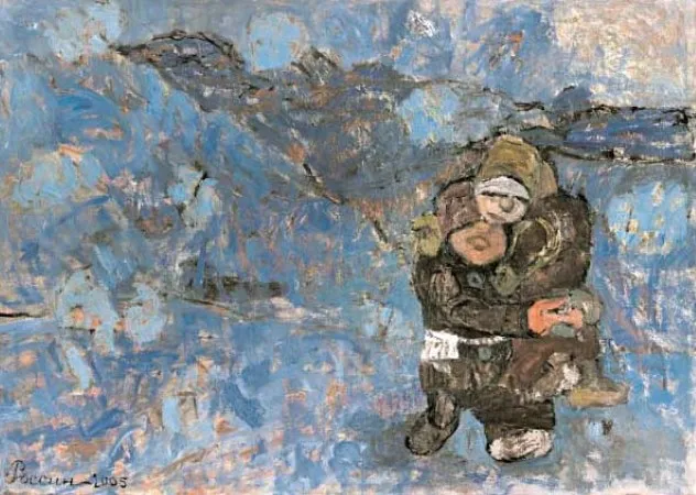 Метель.2005. Холст, масло.141х197