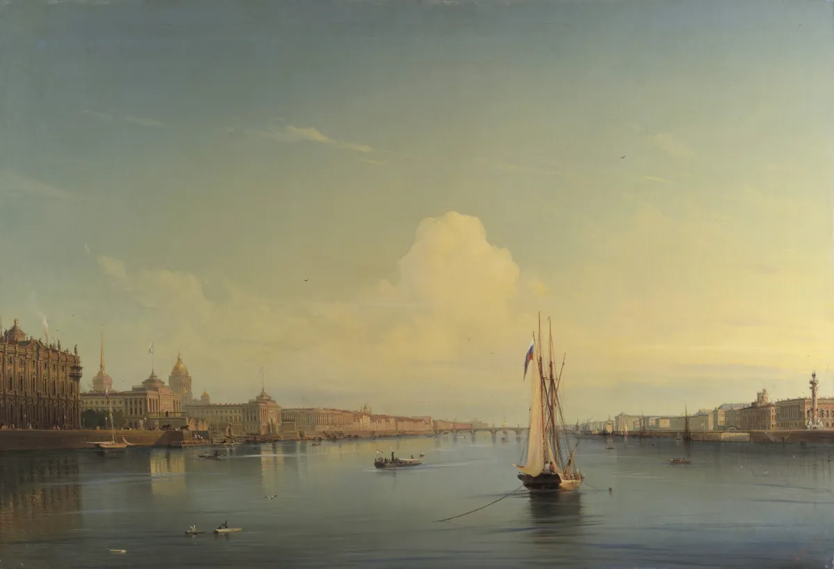 Моряк-художник. А.П. Боголюбов