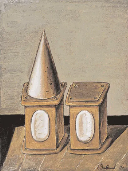 Натюрморт с конусом. 1994. Холст, масло. 80 х 60. Частное собрание, Россия
