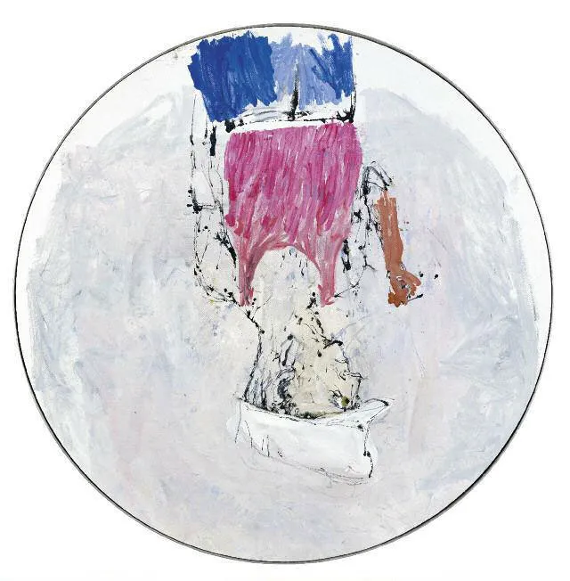 Кто-то пишет мой портрет. 2002. Холст, масло.