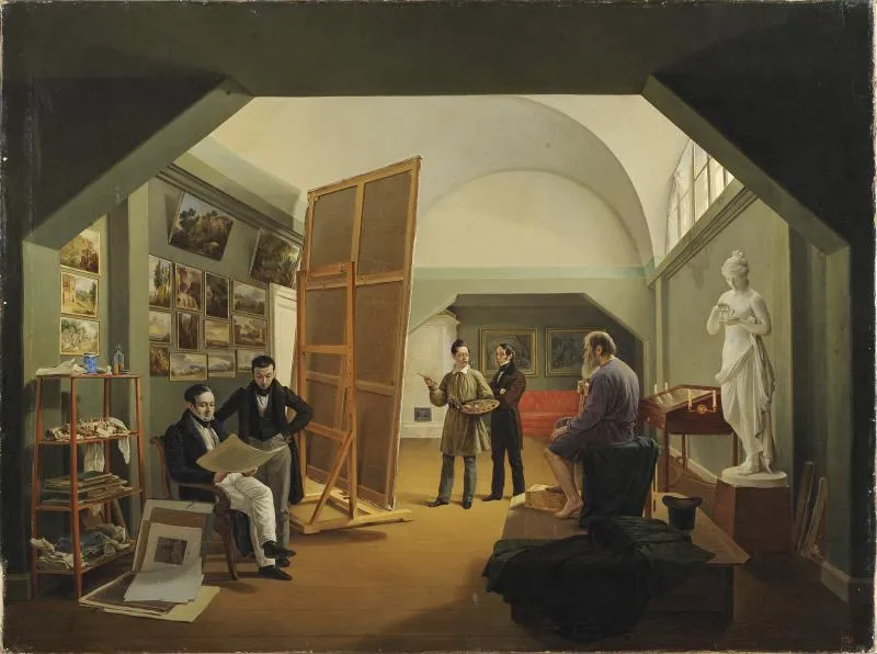 Тайны картин старых мастеров. Материалы и техника русской живописи XVIII-XX вв.