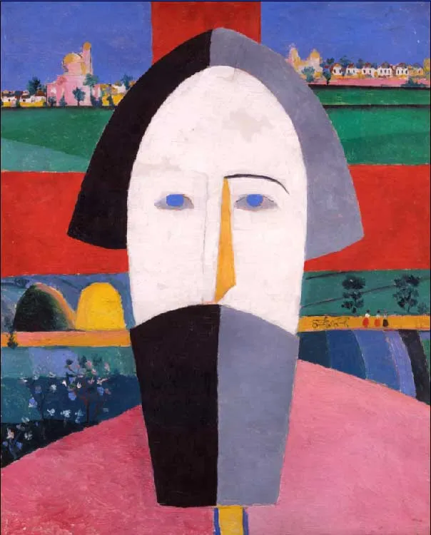 Голова крестьянина. 1928-1929. Холст, масло