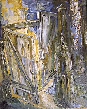 Ворота. 1980. Холст, масло. 200 х 160