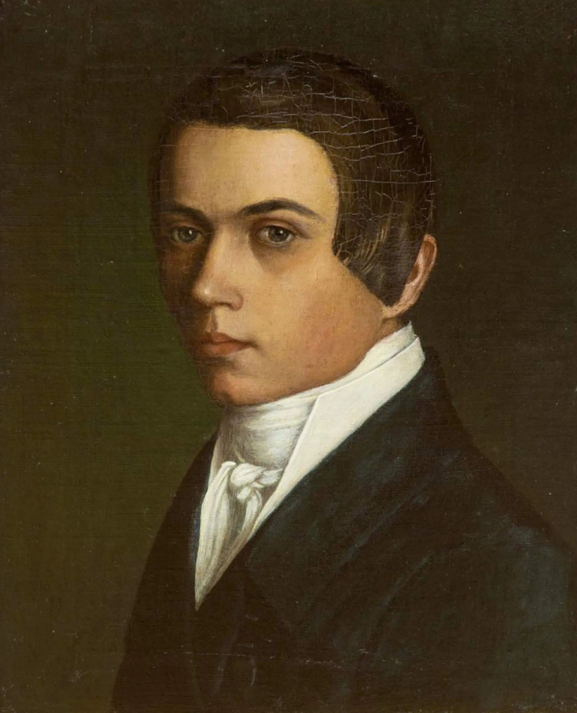 Сорока Г.В. Автопортрет. Вторая половина 1840-х - начало 1850-х