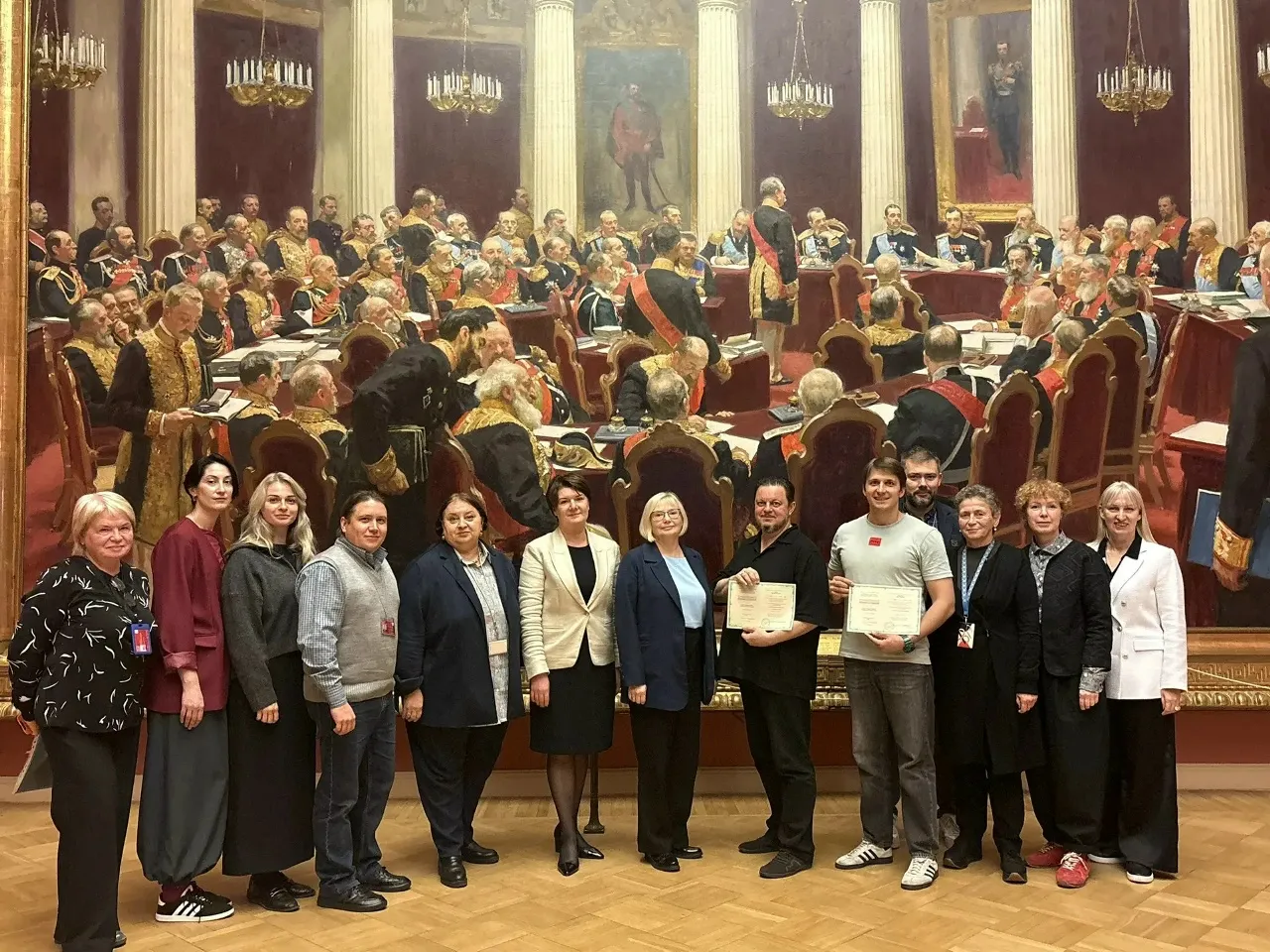 В Русском музее в рамках проекта «Национальная школа реставрации» реализованы пять профессиональных программ