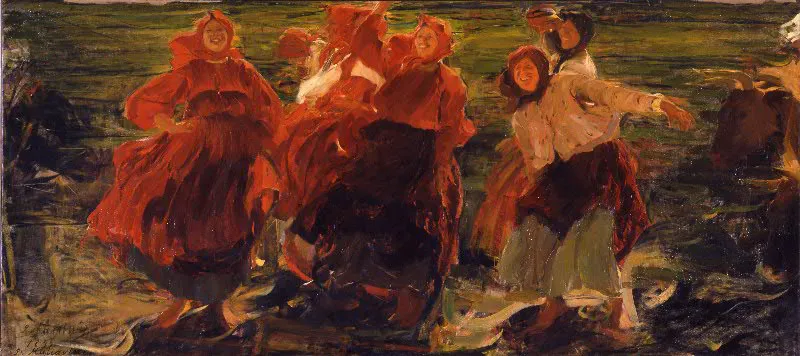 Смех. 1899. Холст, масло. Международная галерея современного искусства. Венеция