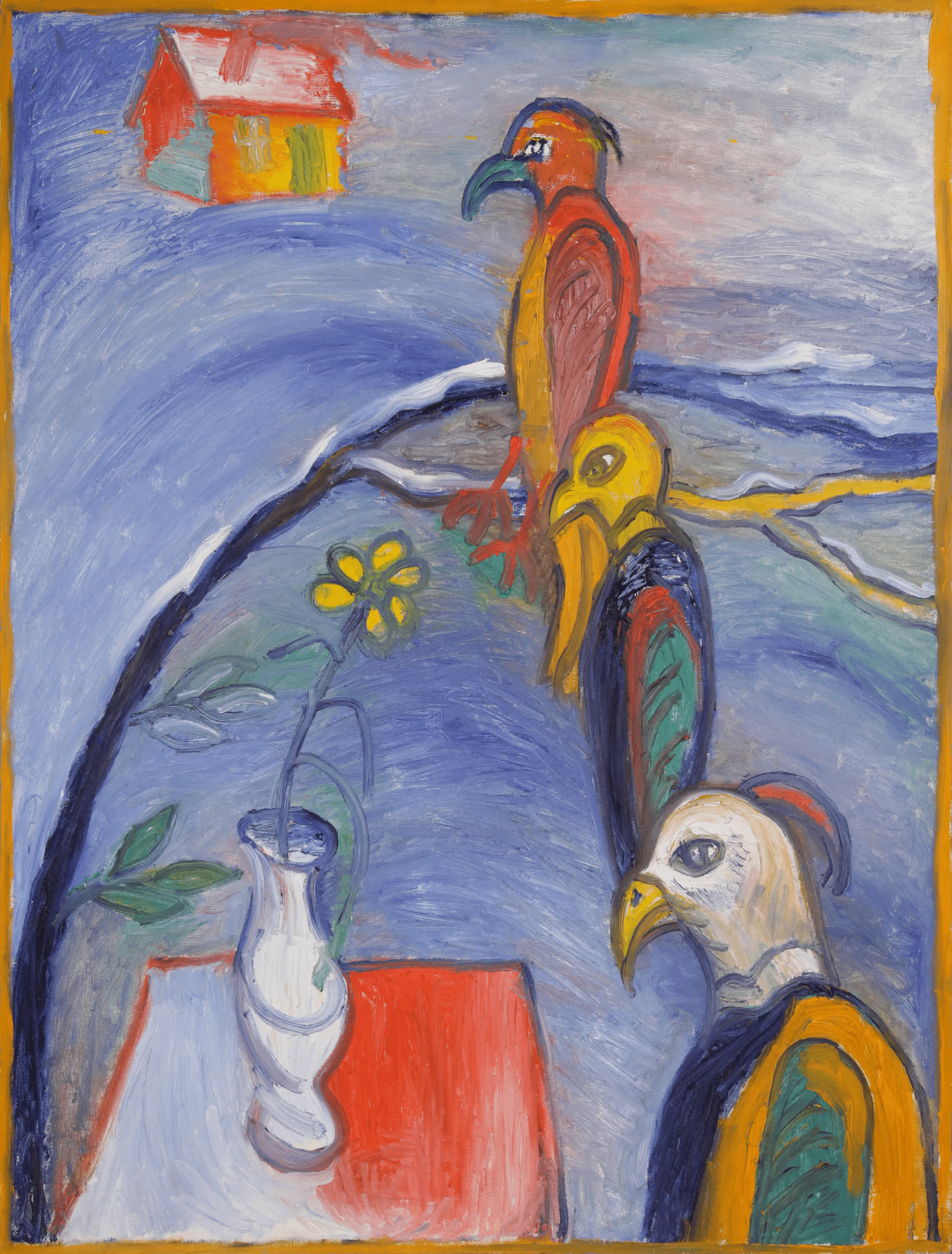 Орлы сидят на дереве, 2003, коллекция галереи Матисс клуб