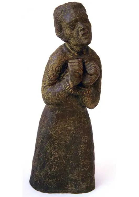 Хайнрих Штайнхаген Связанная.1925. Глина