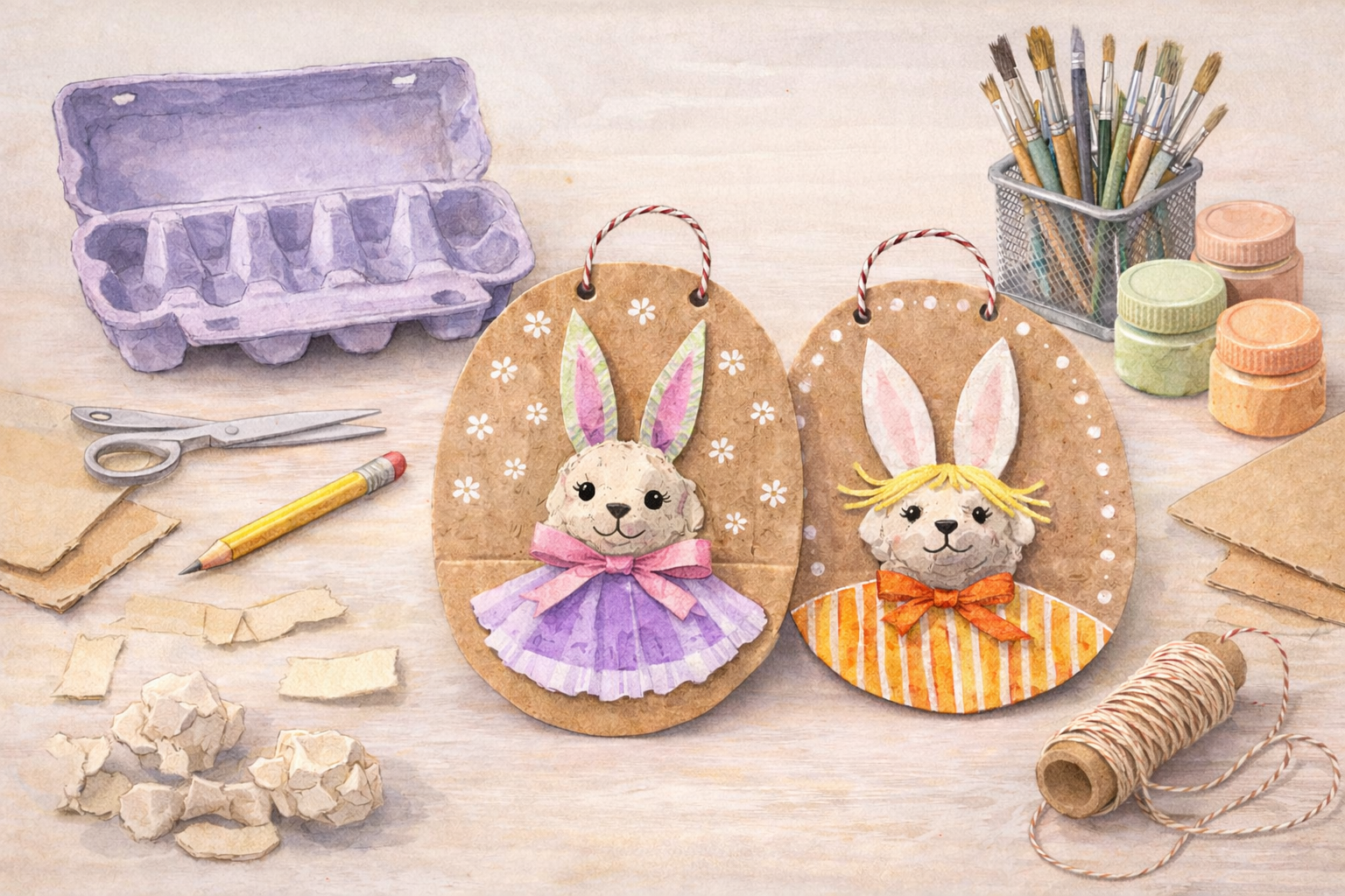 Мастер-класс «Заяц из коробки» экологическое художественное исследование