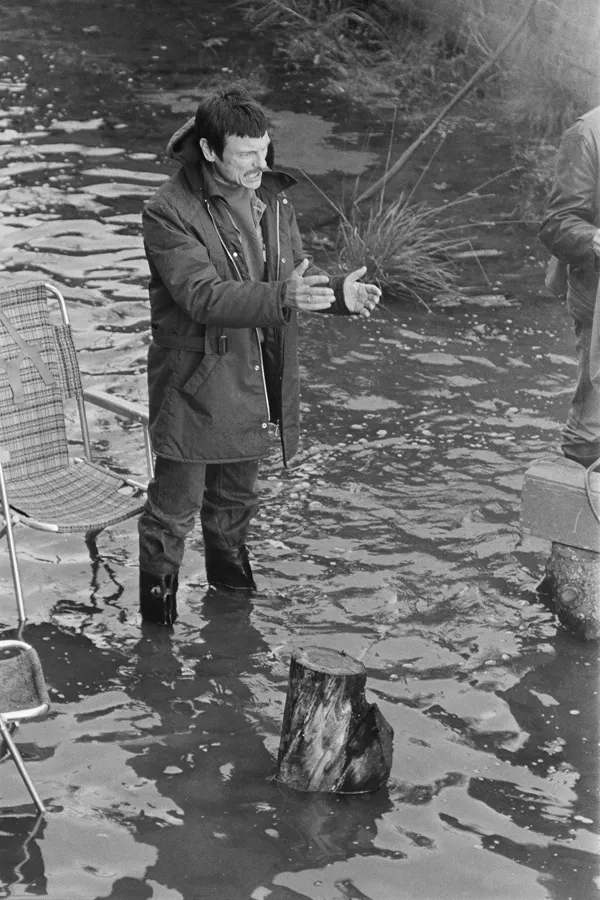 На съемках фильма «Сталкер». 1978. Фотограф Григорий Верховский  (собрание автора)