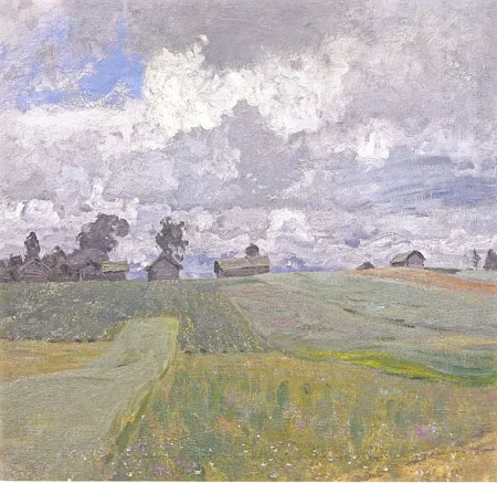 Бурный день. 1897. Холст, масло. 82 х 86,5