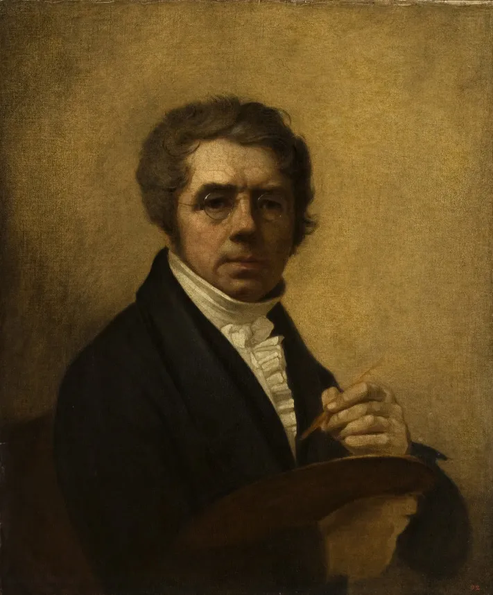 А. Г. Венецианов. Автопортрет. 1811. Холст, масло. 67,5 х 56