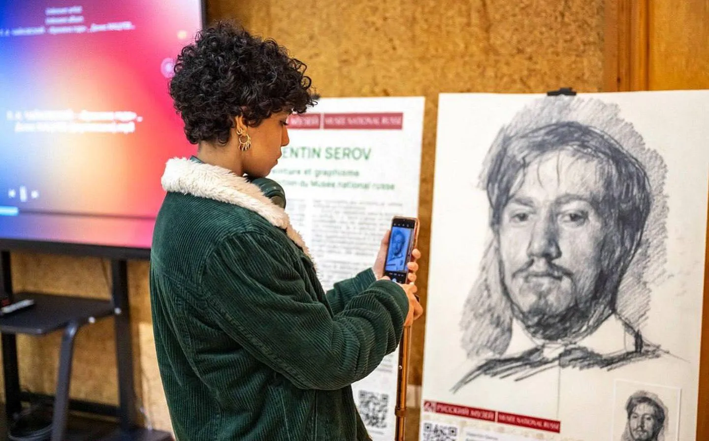 Планшетная выставка произведений Валентина Серова из собрания Русского музея – в Марокко!