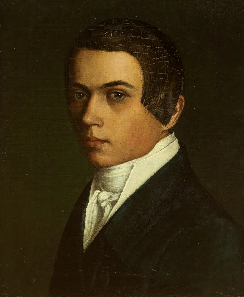 Г.В.Сорока. Автопортрет. 1840-е – нач. 1850-х. ГРМ.
