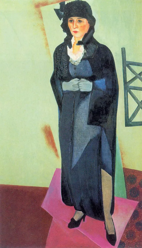 Штеренберг Д.П. Портрет Н.Д. Штеренберг, жены художника. 1925
