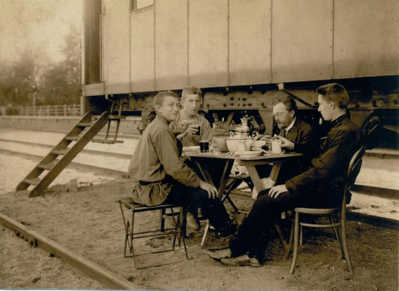 С.М. Прокудин-Горский и императорская семья