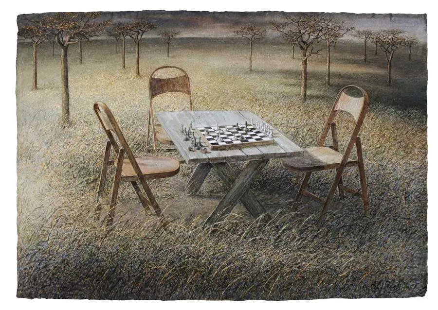 Латиф Казбеков. Акварель