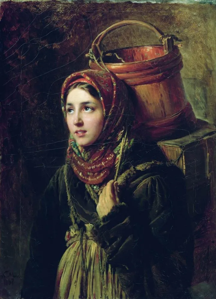 Маковский К.Е. Селедочница. 1867