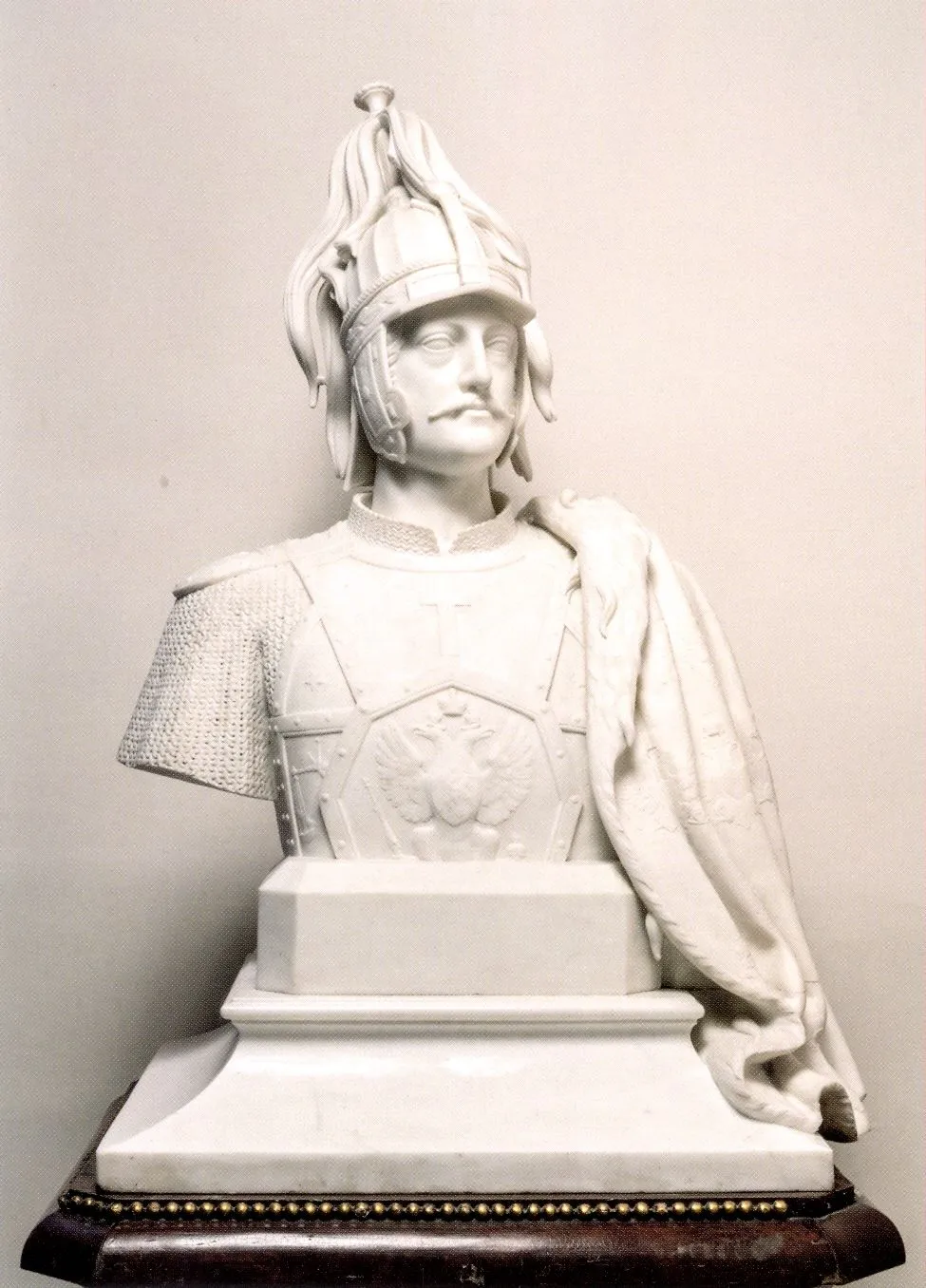 Федор Толстой. Портрет Николая I. 1857. Мрамор. 127 х 86 х 74. ГРМ