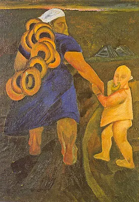 Проселок. 1965. Холст, масло. 97 х 68