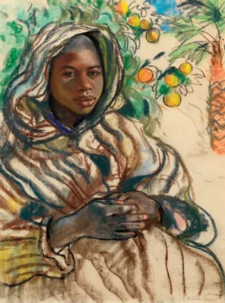  З. Е. Серебрякова. Марокканский мальчик. 1928. Собрание Кирилла и Юлии Наумовых
