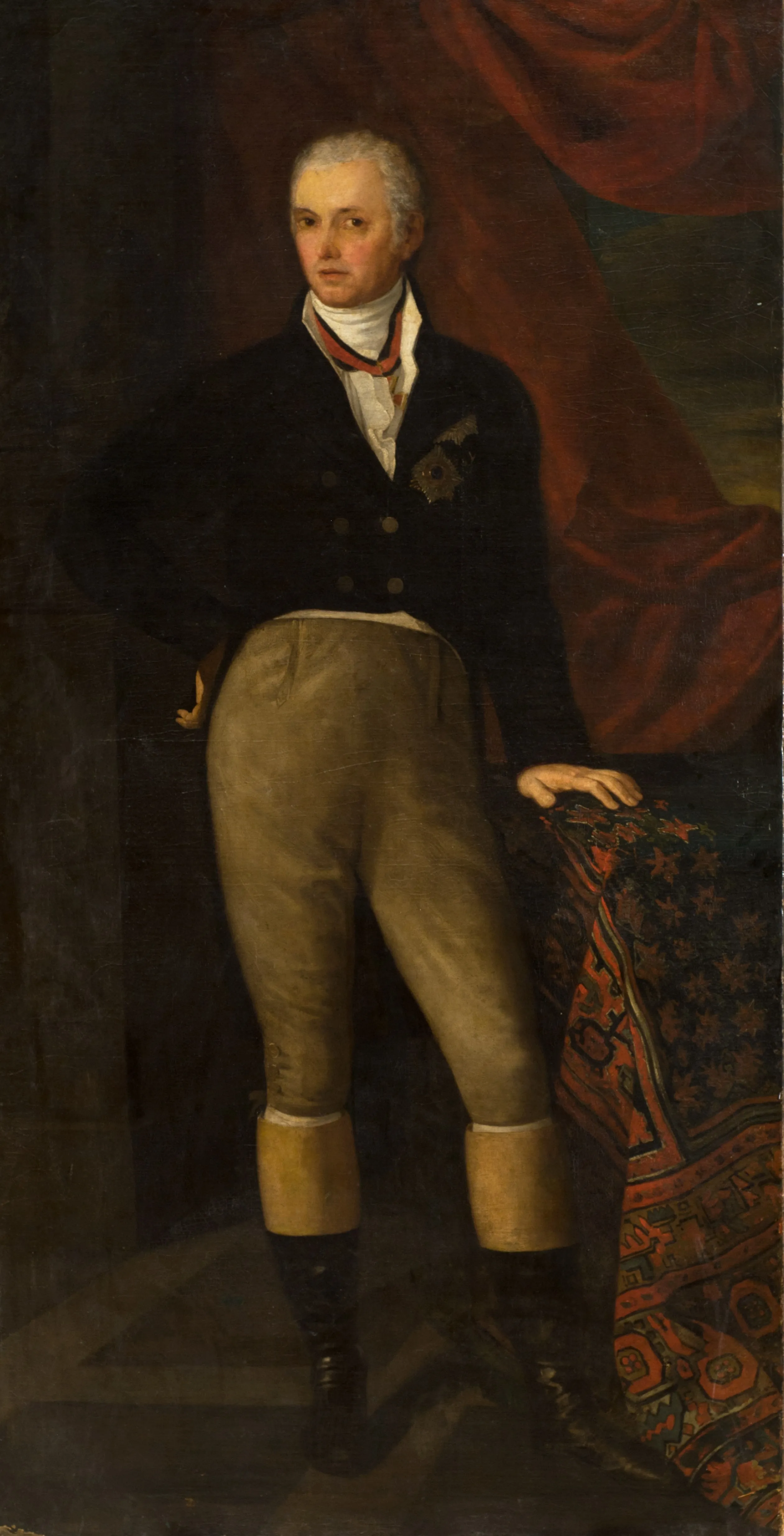 А.Е. Егоров. Портрет Алексея Ивановича Корсакова (1751-1821). 1801-1802. ГРМ