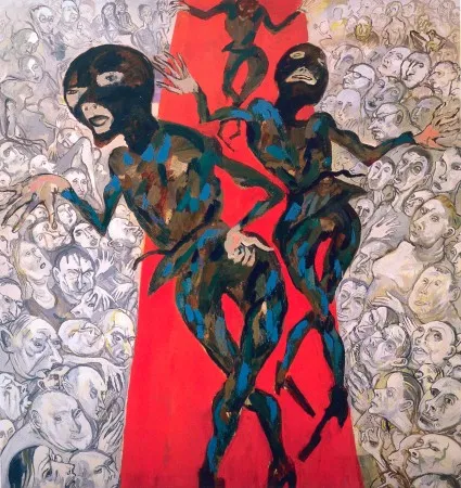 Haute Couture. 2004. Холст, масло. 290х235 