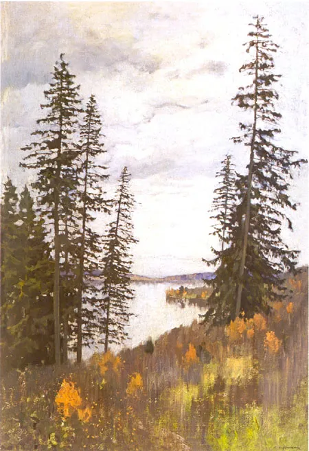 На Севере. 1896. Холст, масло. 106,9 х 77