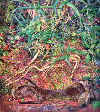 Номеда Саукене. Хранитель. 2004-2005. Холст, масло. 90х80