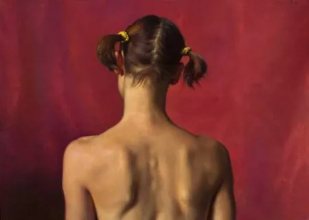 Хвостики. 2004. Холст, масло. 50,8х71,1