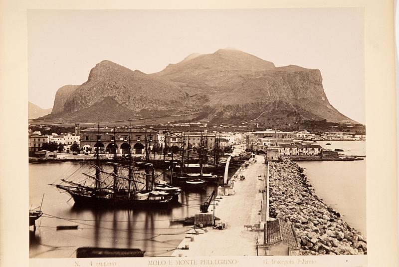 Палермо. Мол и Монте Пеллегрино