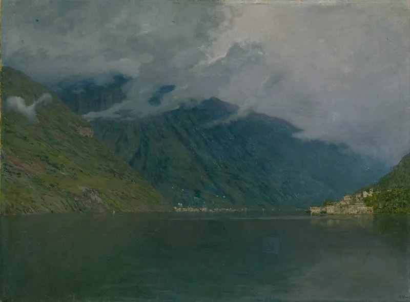 Левитан И. И. Озеро Комо. 1895. Холст, масло. ГРМ.