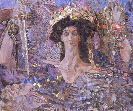 Шестикрылый серафим. 1904. Холст, масло. 131 х 155