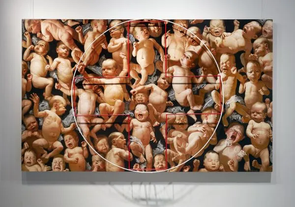 И. и Е .Пестовы. Избиение младенцев. 2011. 150 х 250 см. Частная коллекция, Екатеринбург