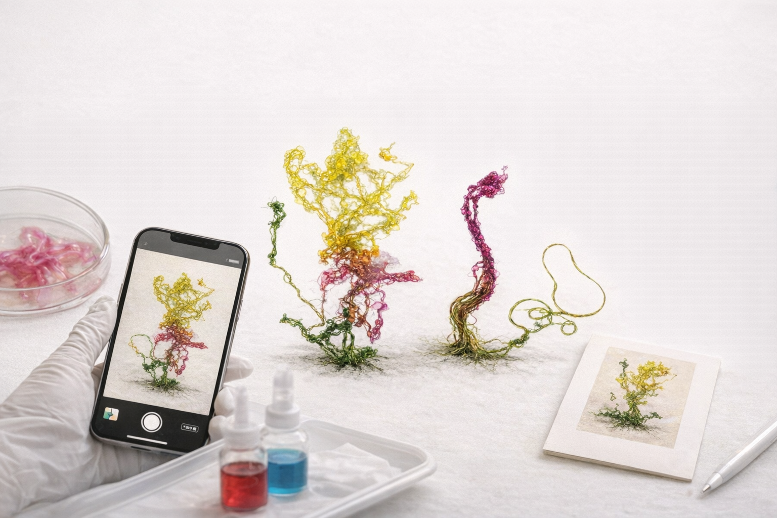 Мастер-класс «От эксперимента к изображению (художественно-научный мастер-класс о вымышленных растениях)»