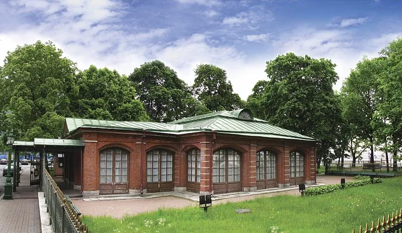 Экспозиция Домика Петра I