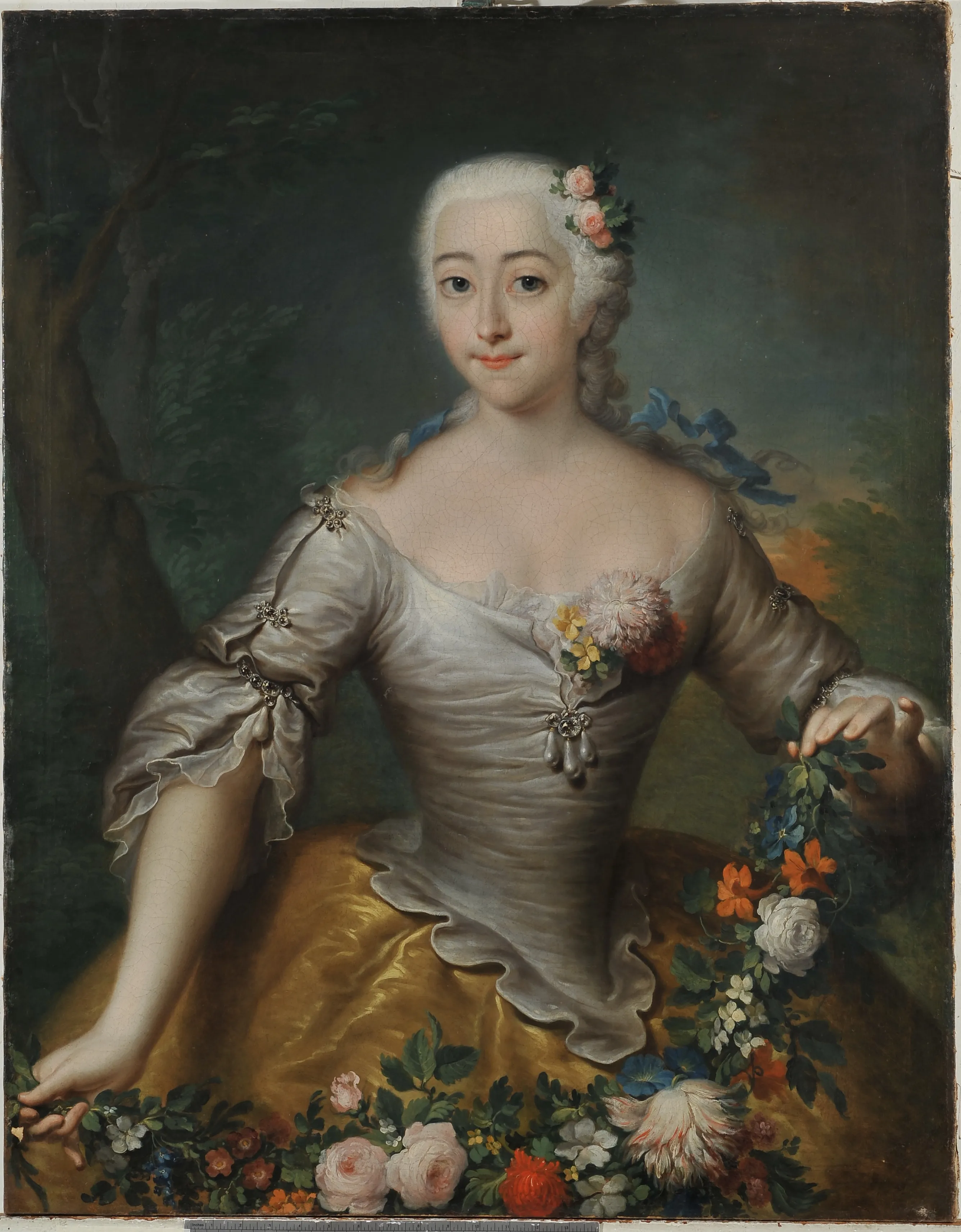 Г.Х.Гроот. Портрет знатной дамы. 1742. Собрание семьи Карисаловых