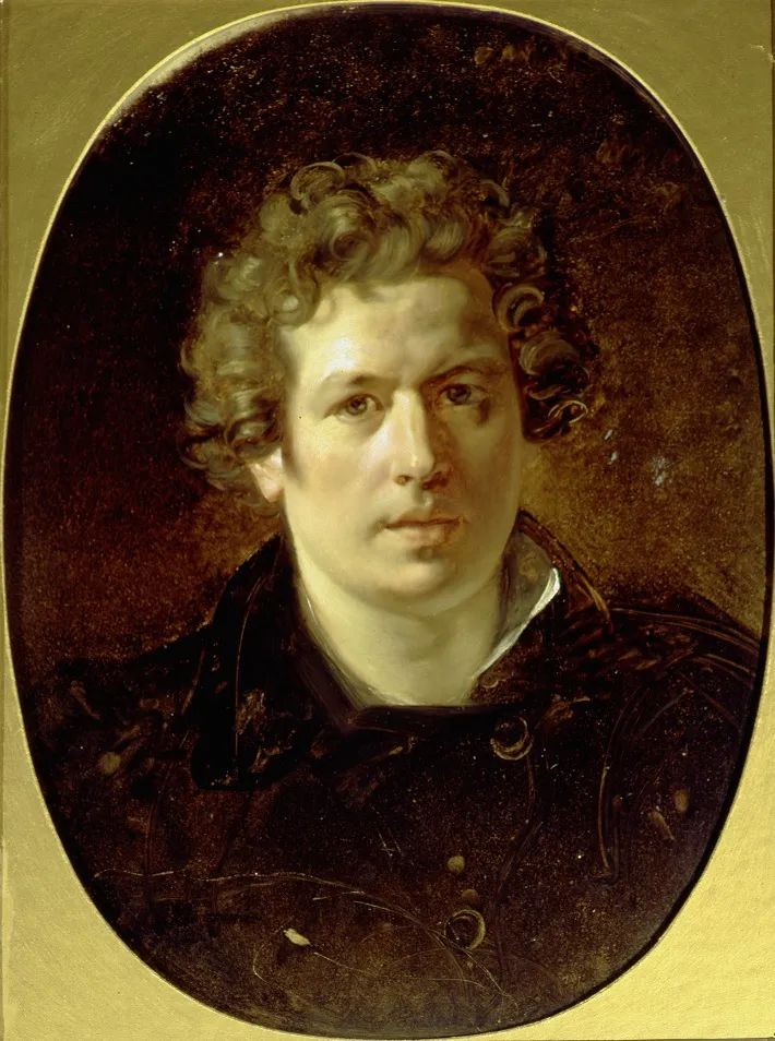 К.П. Брюллов. Автопортрет. Ок. 1833.
