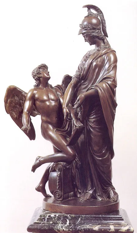 Минерва и Гений художеств. 1796.