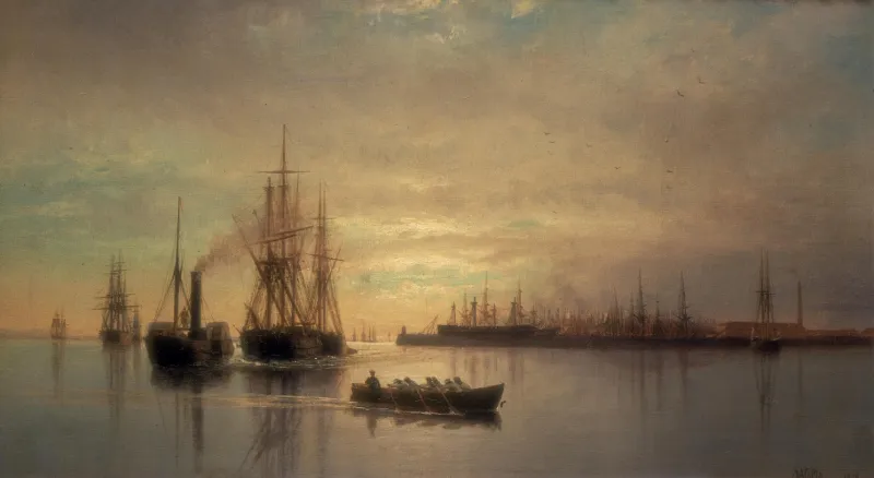 «Писал этюды в бинокль». Л.Ф. Лагорио