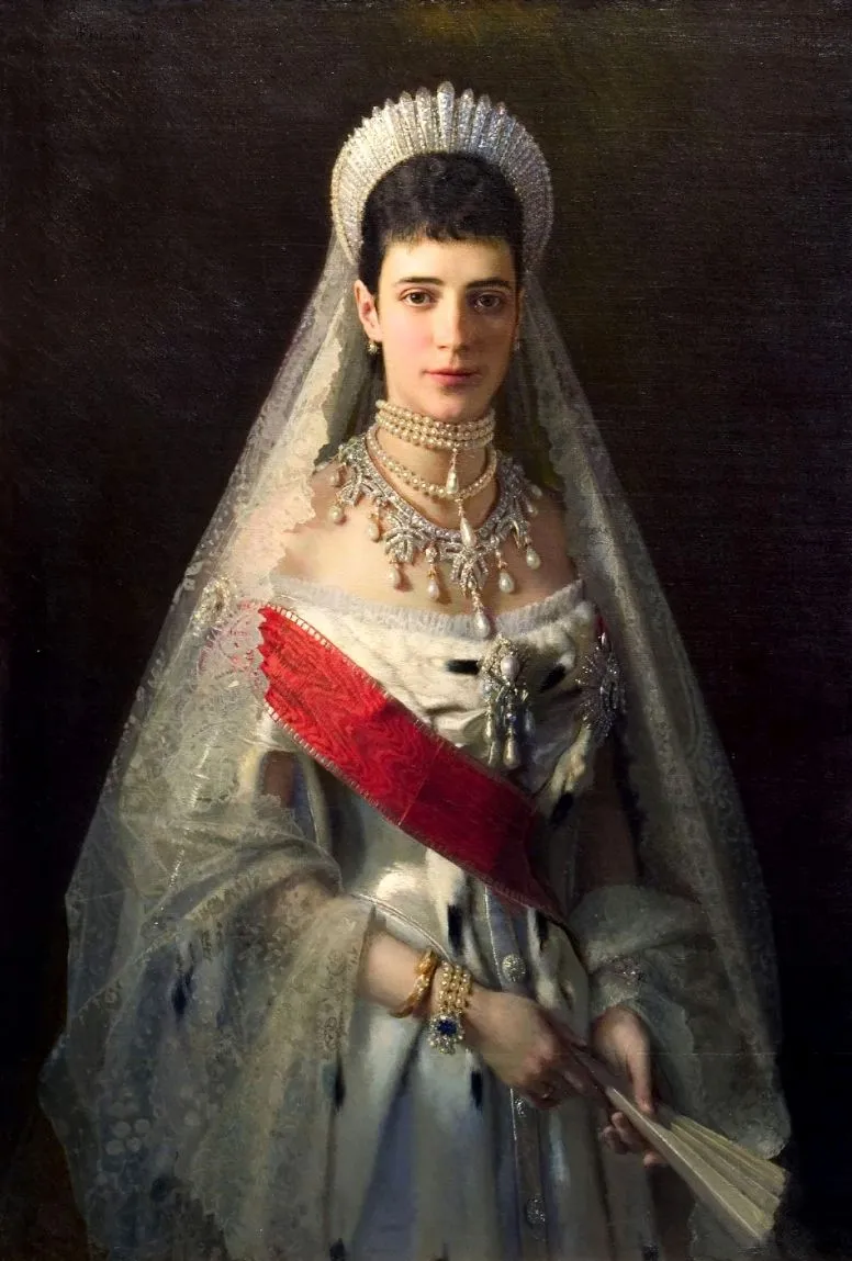 Крамской И.Н. Портрет императрицы Марии Федоровны. 1882