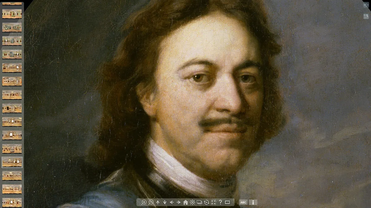 Виртуальная экскурсия по выставке «Петр Первый. Время и окружение»