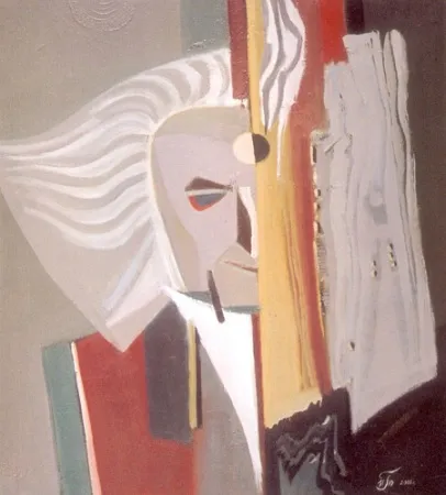 Искусствовед А. Раскин. Холст, масло. 60 х 80. 2006