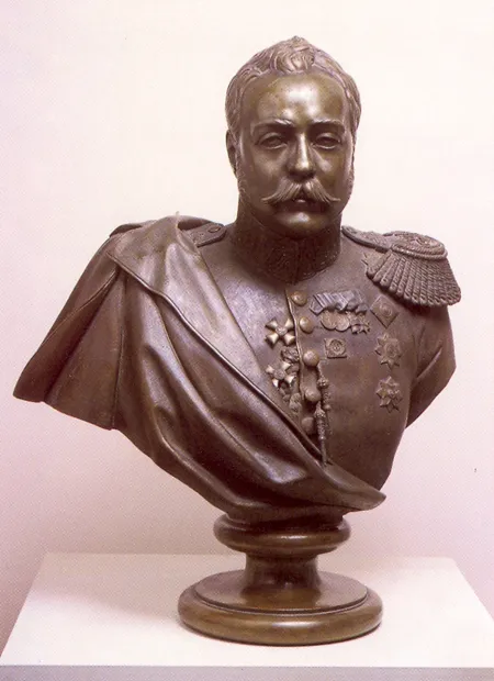 И. П. Витали. Портрет великого князя Михаила Павловича. 1847. Бюст. Бронза. 84 х 70 х 40. Русский музей.