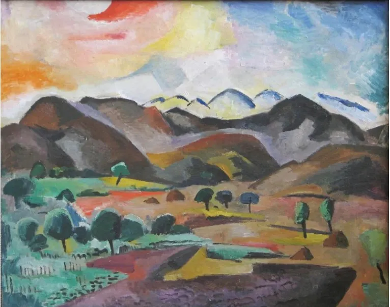 Фальк Р. Р. Долина в Крыму. 1915. Государственный Русский музей
