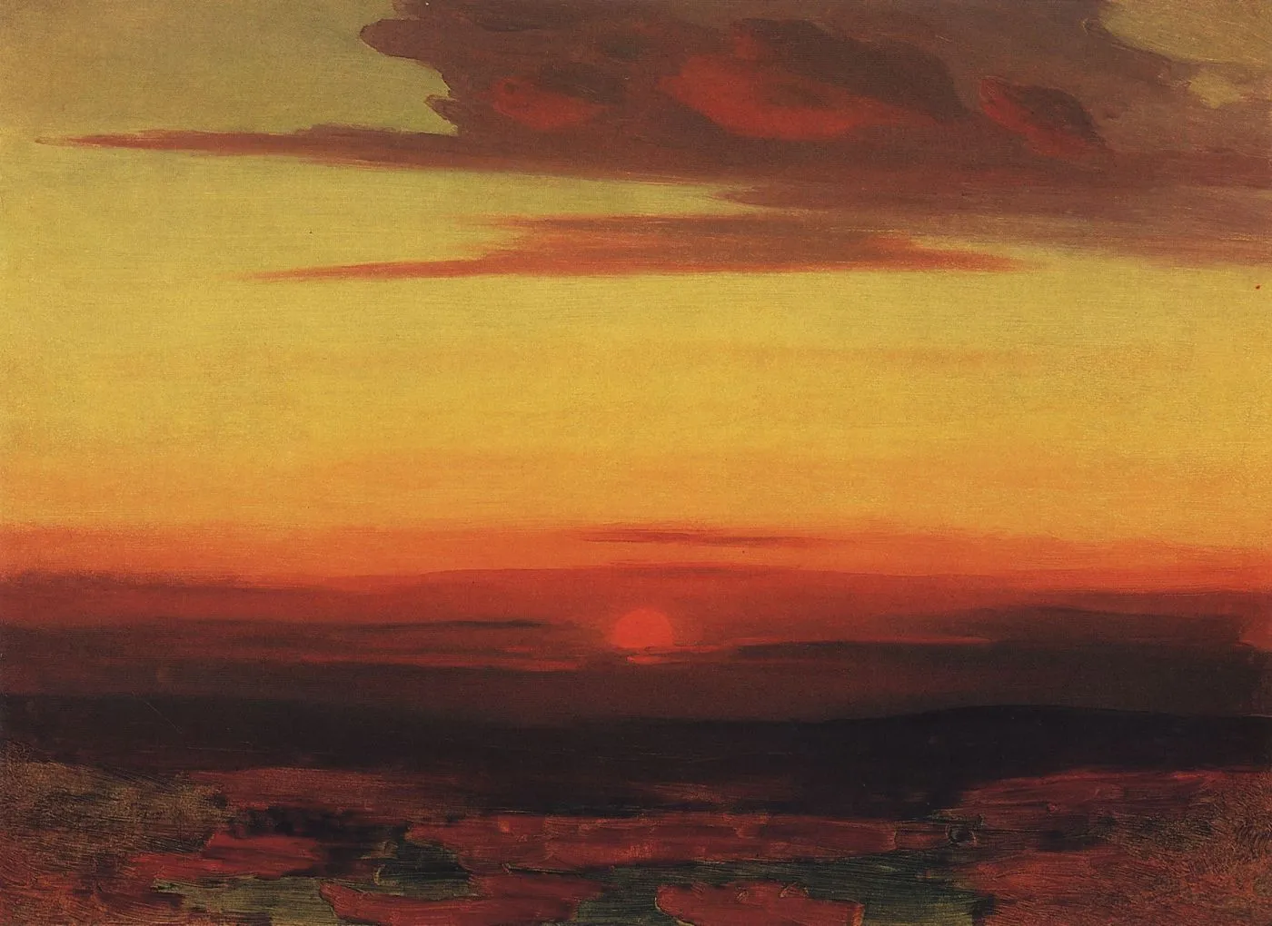 Куинджи А.И. Закат. 1900-е